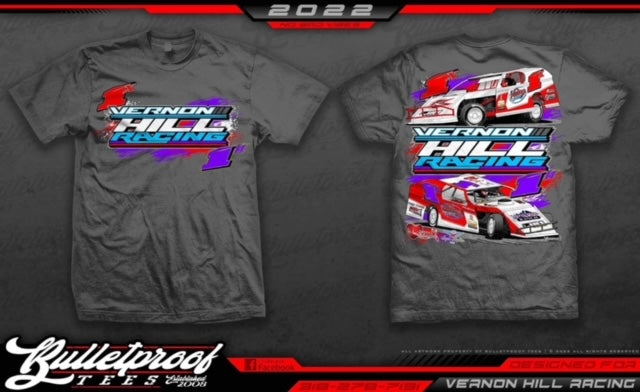 Grey VHR Team Racing T-Shirt